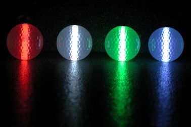 흰색 LED 골프 공 &amp; 플래싱 공 협력 업체