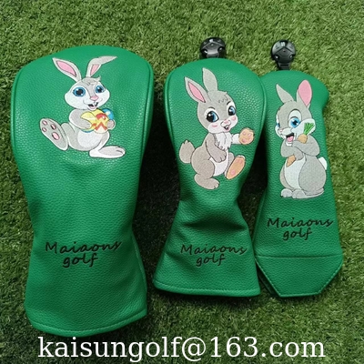 유틸리티 헤드 커버 토끼 골프 커버 드라이버 커버 페어웨이 커버 UT 커버 하이브리드 커버 헤드 커버 토끼 협력 업체
